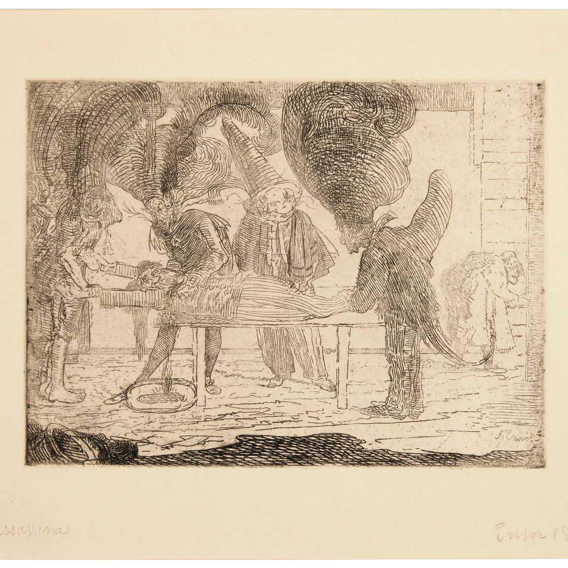 James Ensor — L'Assassinat (Покушение)
