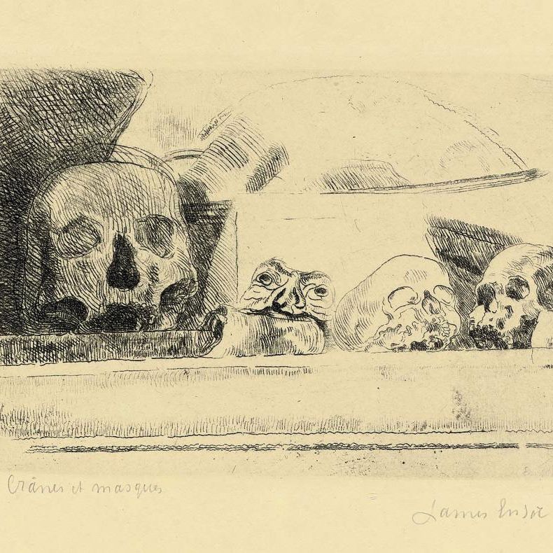 James Ensor — Замки и маски (29 декабря)