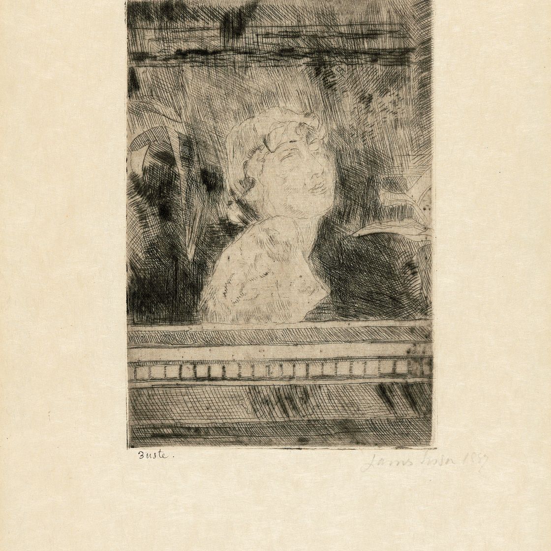 James Ensor — Бюст (перебор)