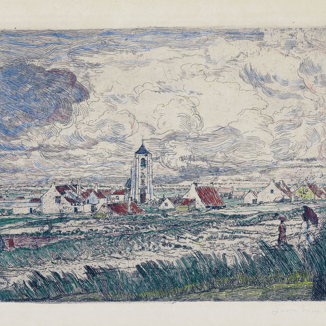 James Ensor — Большая прогулка по Мариакерке, изображение 1