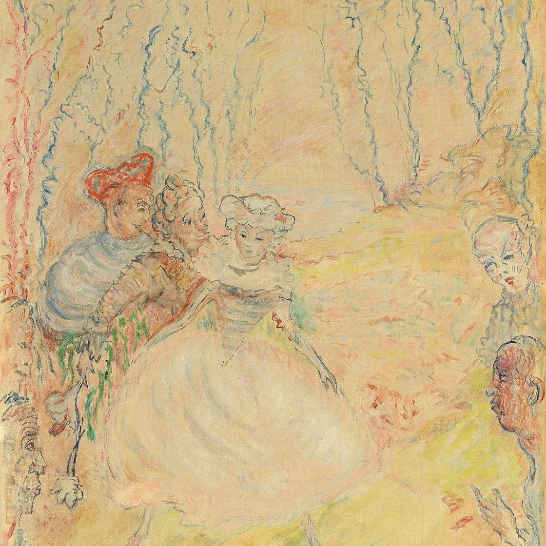 James Ensor — Сад любви