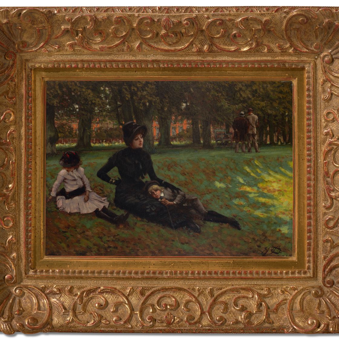 James Jacques Joseph Tissot — Хэмптон-Корт, изображение 2