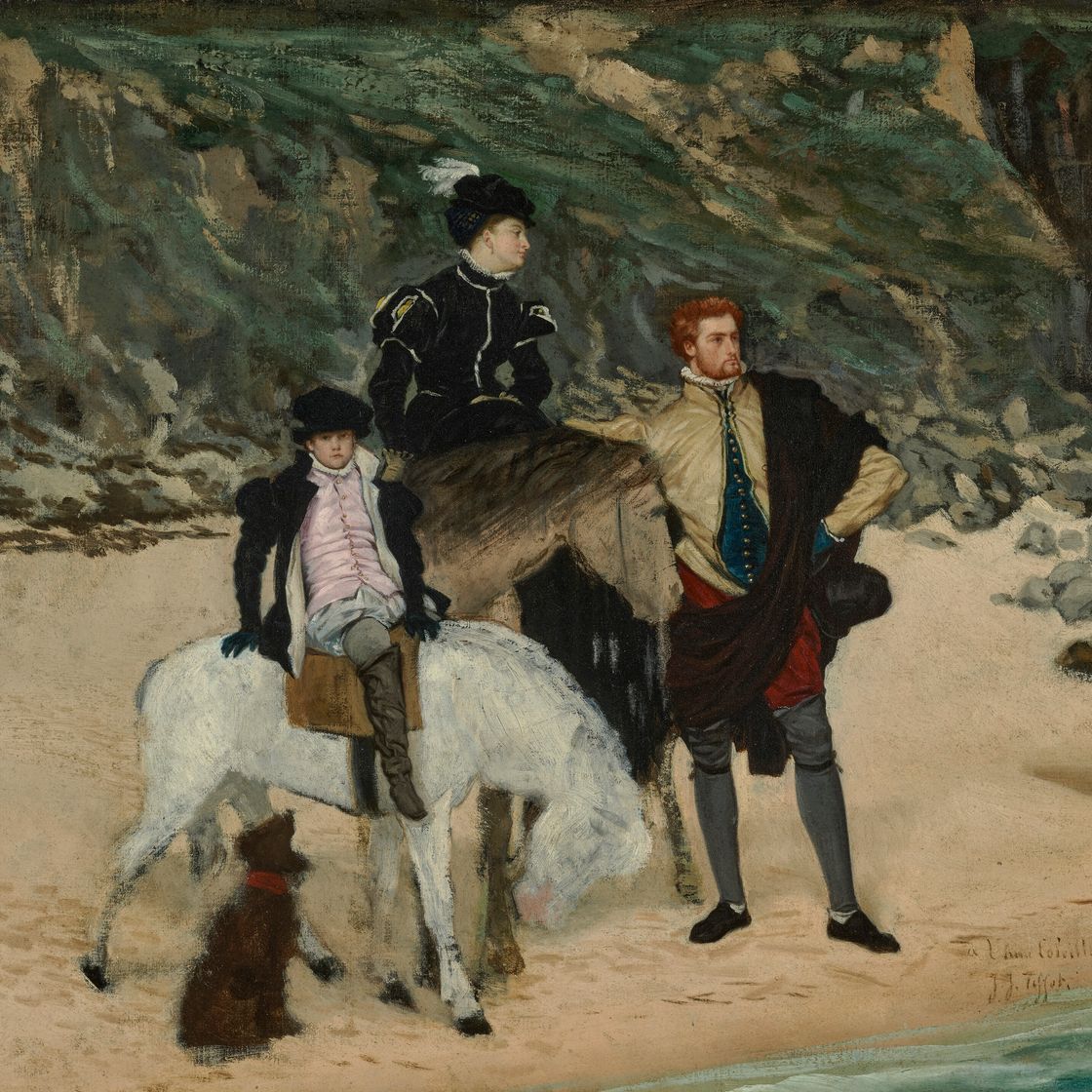 James Jacques Joseph Tissot — Пляж - Мария, королева Шотландии, изображение 1