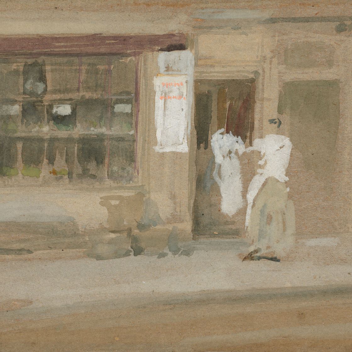 James McNeill Whistler — Витрины магазинов в Челси