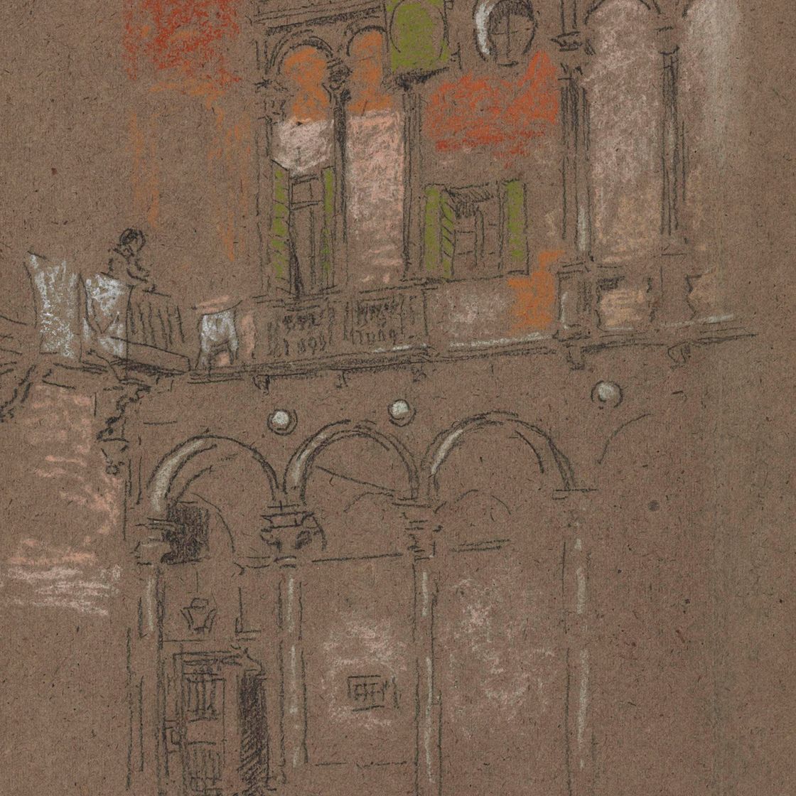 James McNeill Whistler — Венецианский дворик