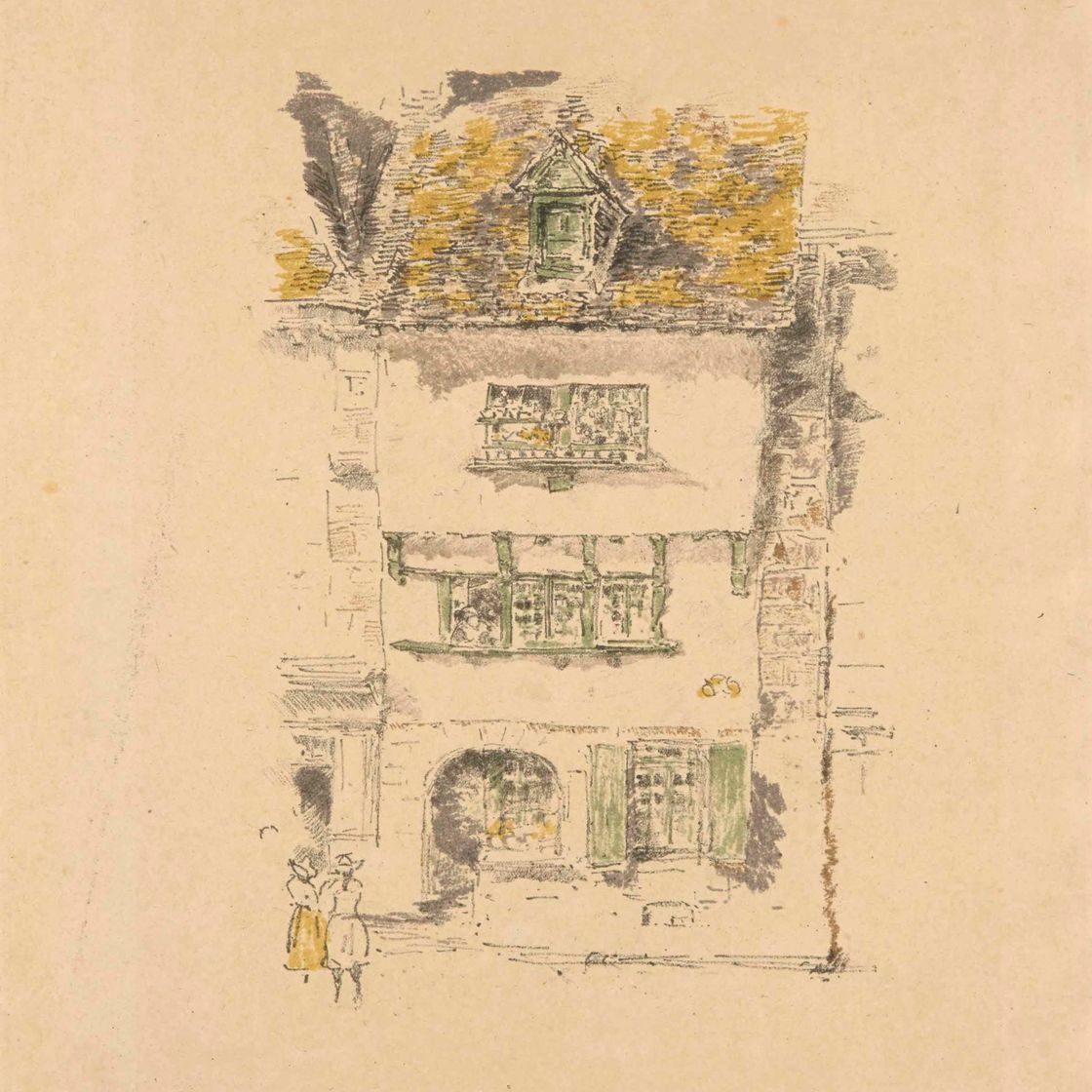 James McNeill Whistler — Желтый дом, Ланьон