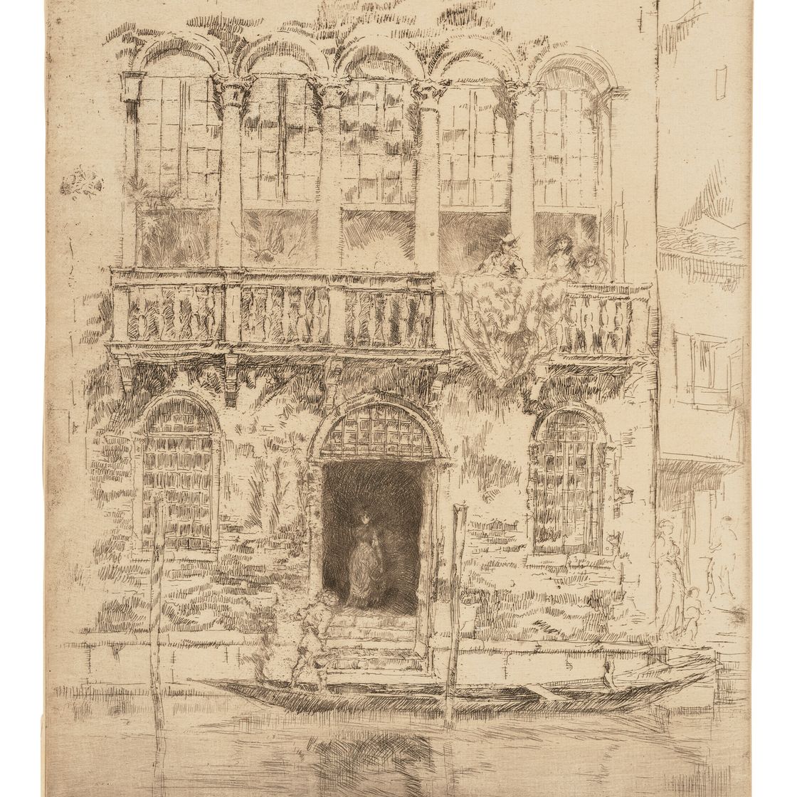 James McNeill Whistler — На балконе