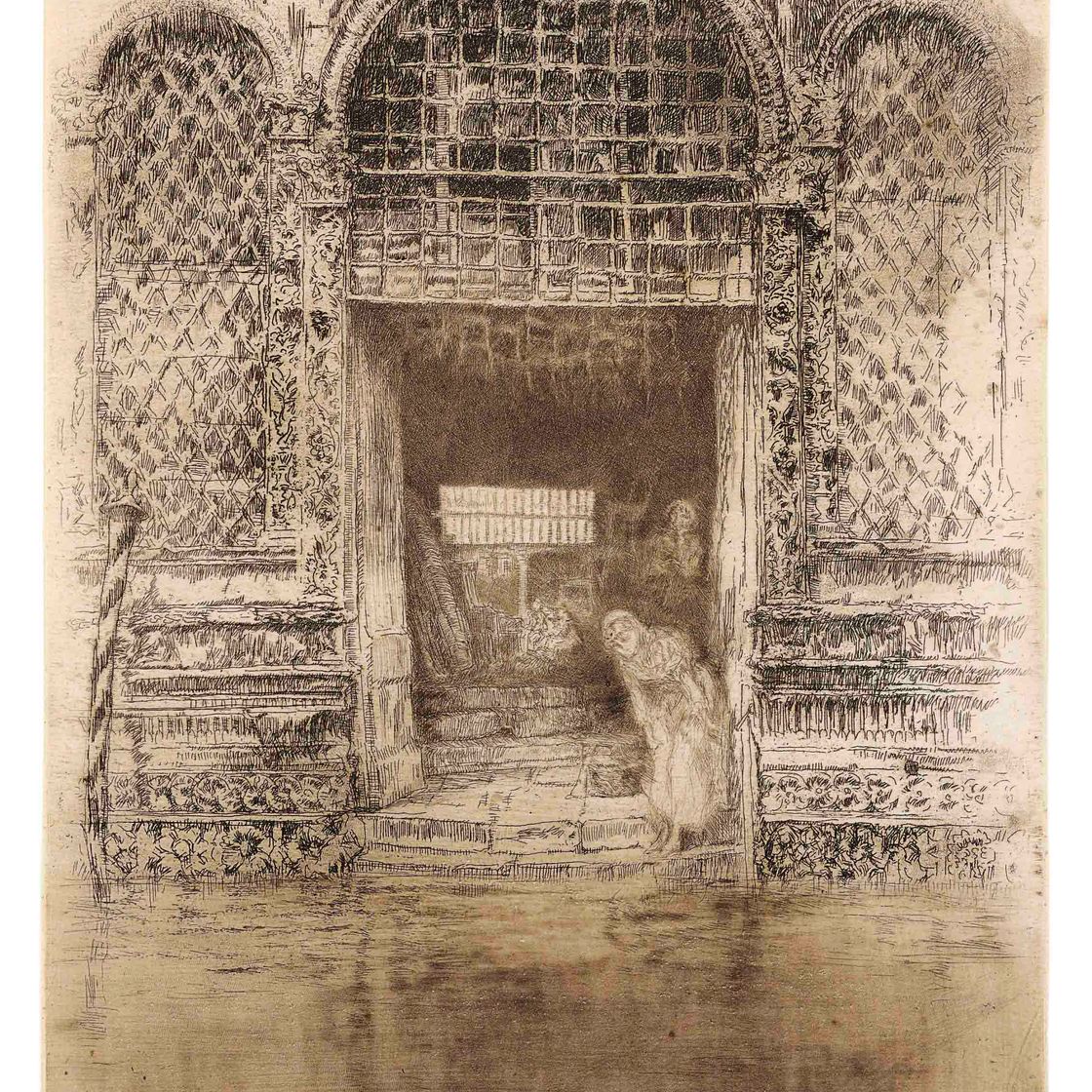 James McNeill Whistler — Дверной проем с двенадцати гравюр (К. 188)