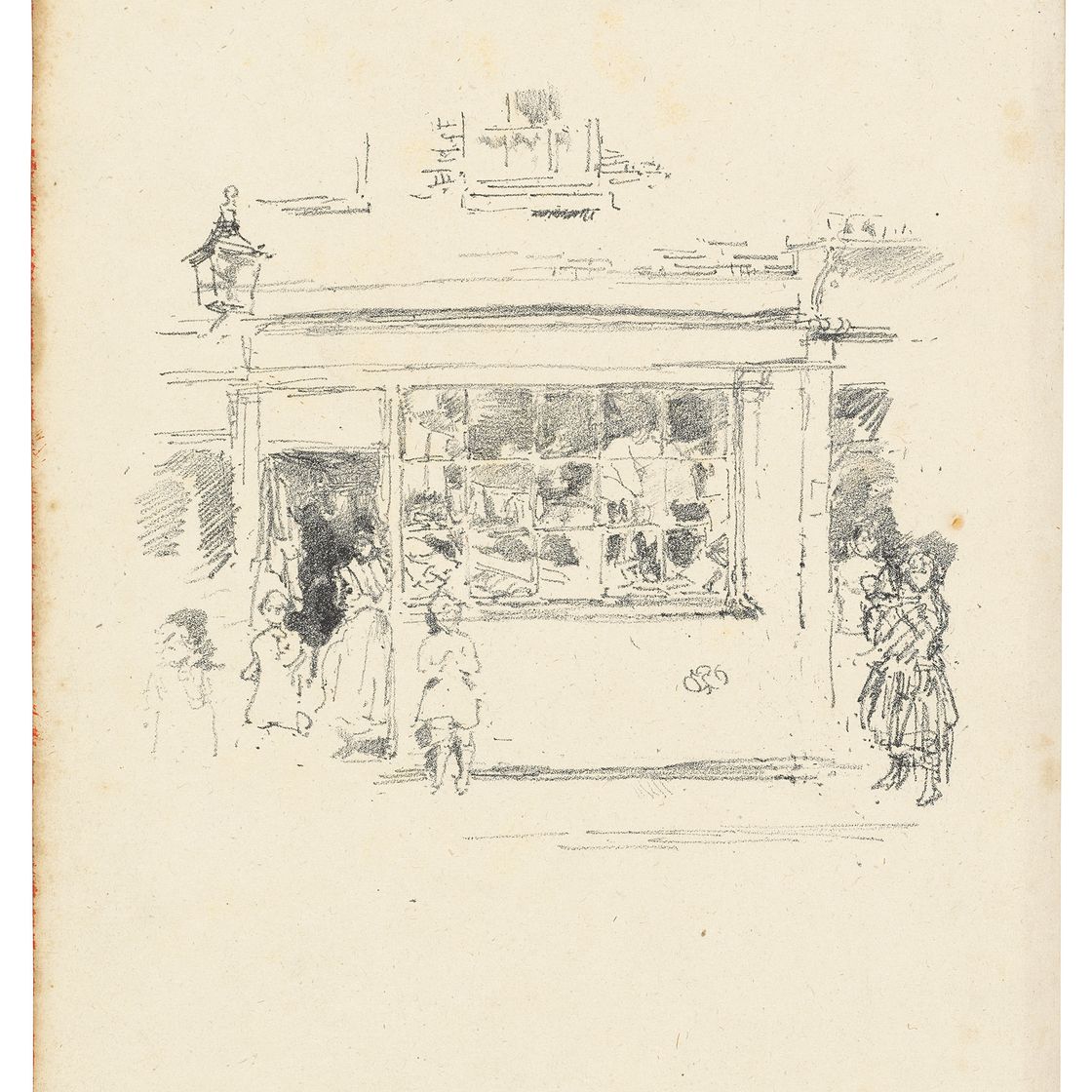 James McNeill Whistler — Церковный двор, изображение 2