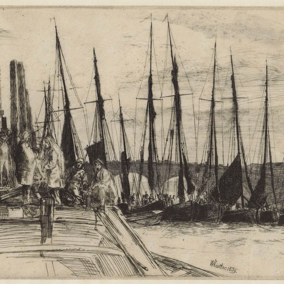 James McNeill Whistler — "Адам и Ева", Старый Челси, изображение 2