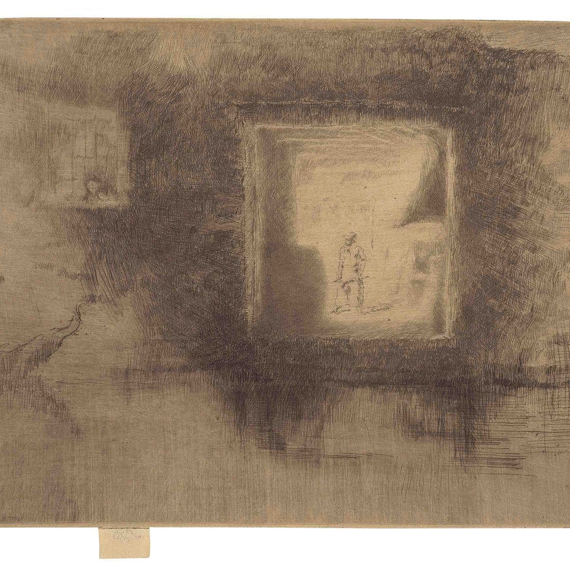 James McNeill Whistler — Печь "Ноктюрн", из коллекции "Вторая Венеция" (К. 213)
