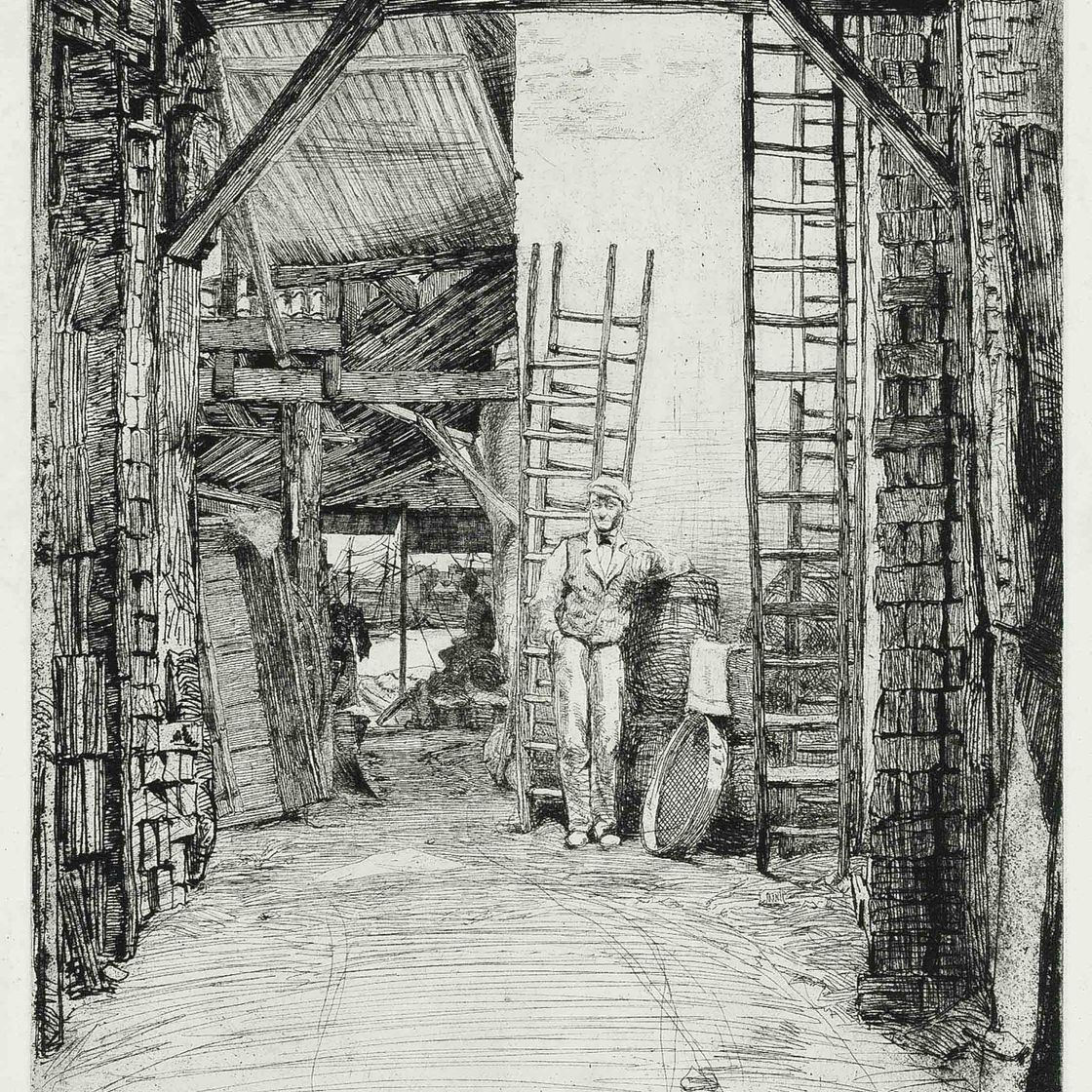 James McNeill Whistler — Выжигатель извести из сервиза "Темза" (Кеннеди, 46)