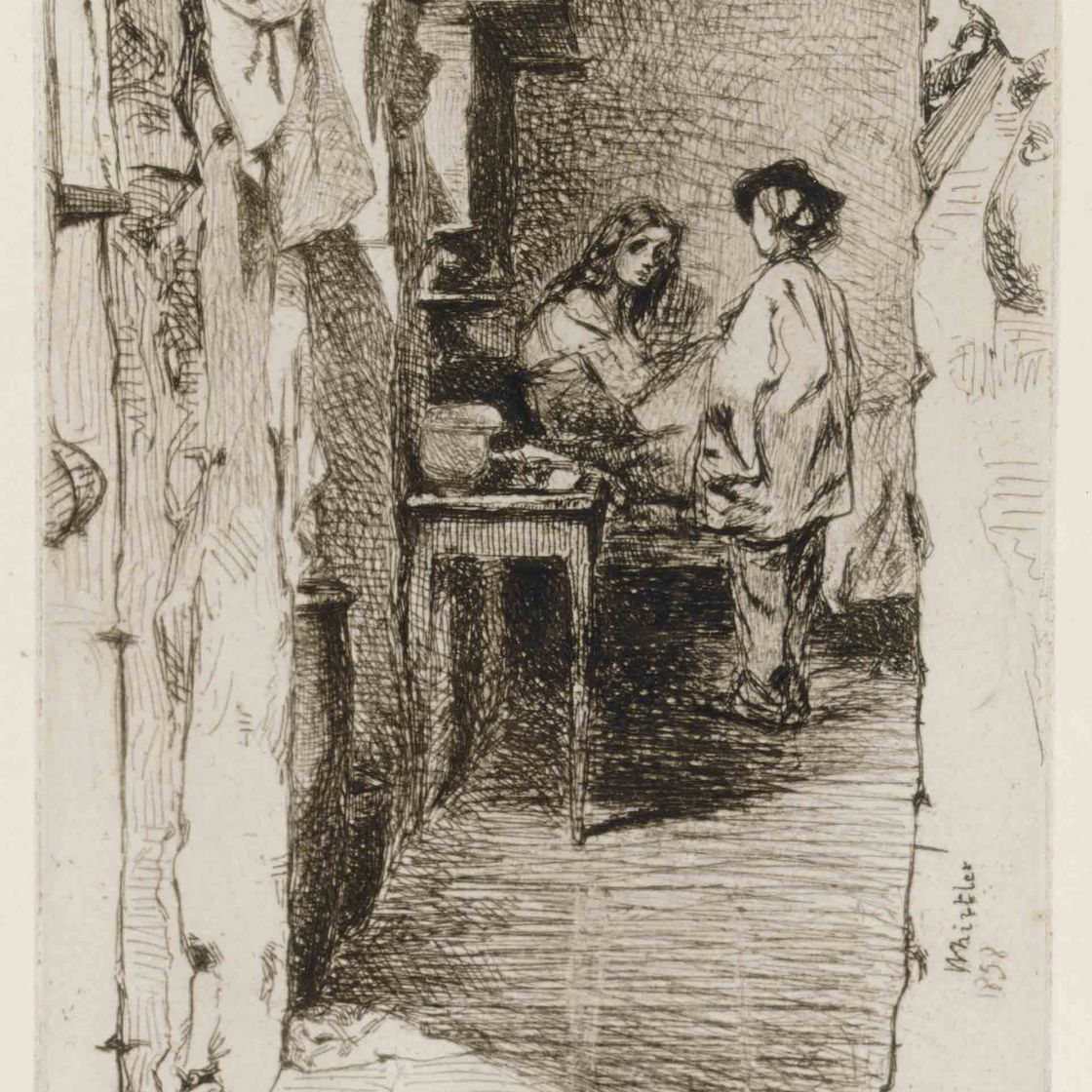James McNeill Whistler — Сборщики тряпья" (К. 23)