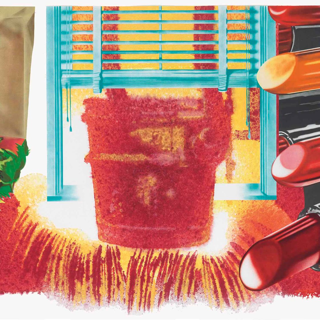 James Rosenquist — Огненный дом