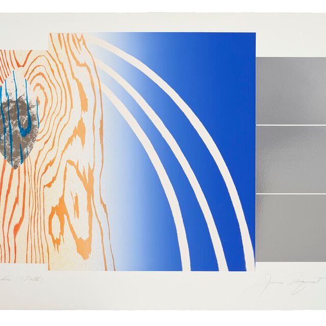 James Rosenquist — Лошадиные шоры : три отпечатка