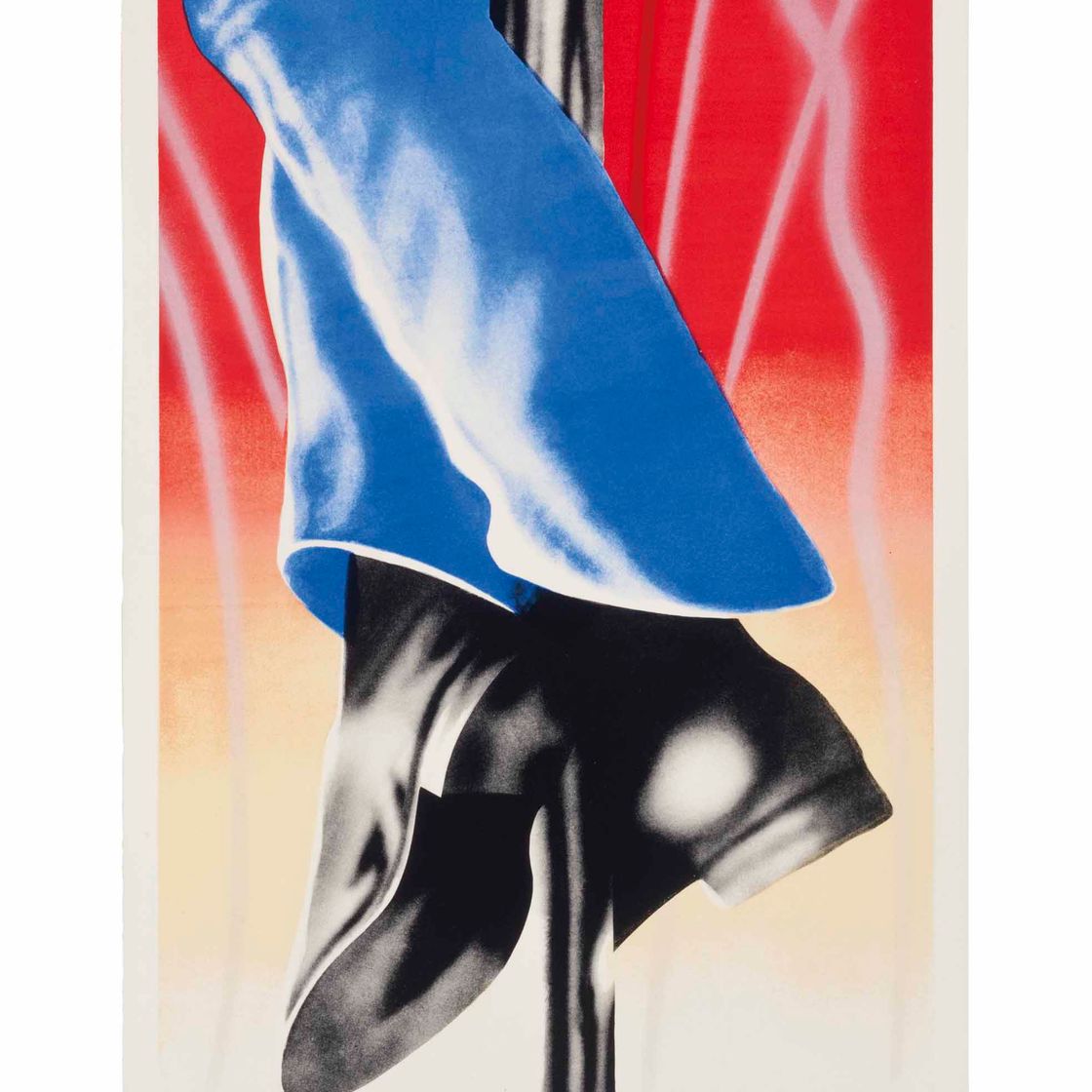 James Rosenquist — Фреска Expo '67-Firepole 33' x 17' (G. 17)