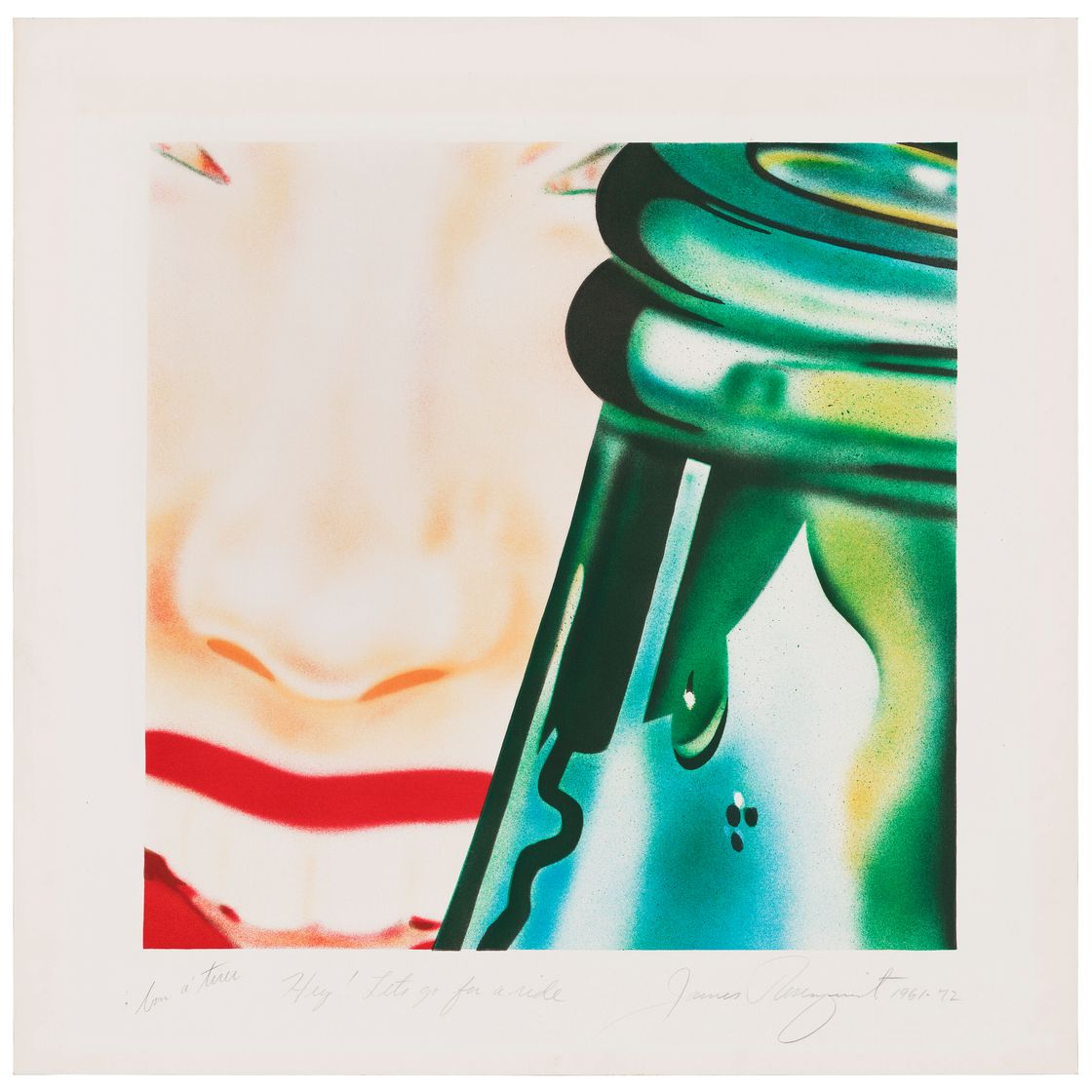 James Rosenquist — Эй!” Давай прокатимся верхом