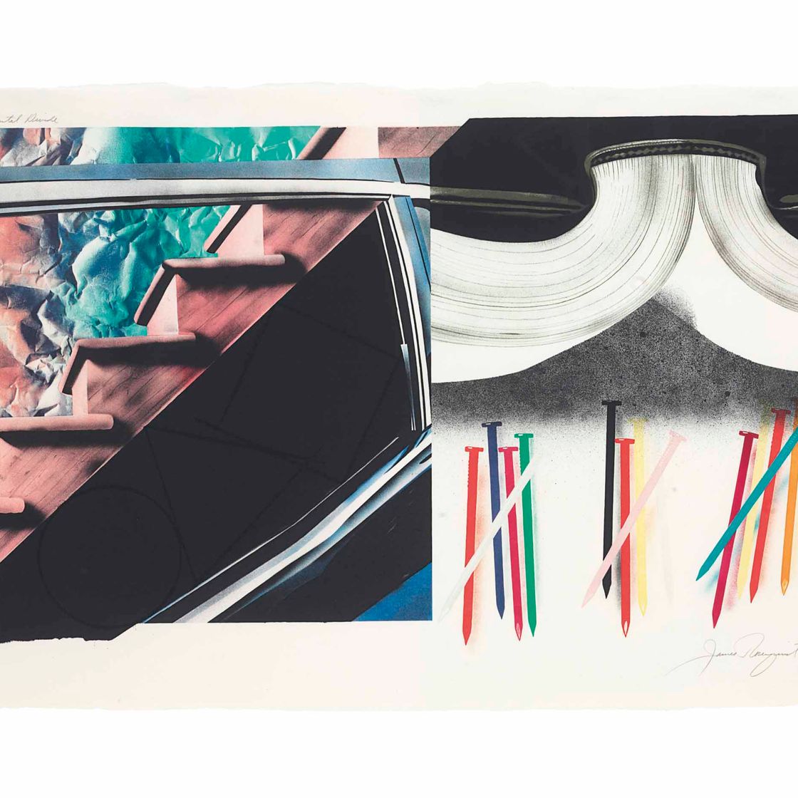 James Rosenquist — У континентального водораздела (Гленн 69)
