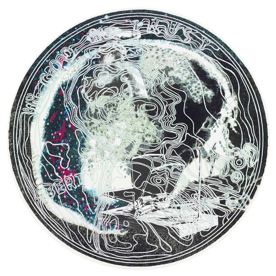 James Rosenquist — Снимок черепа из фильма "Добро пожаловать на водную планету" (гл. 220)