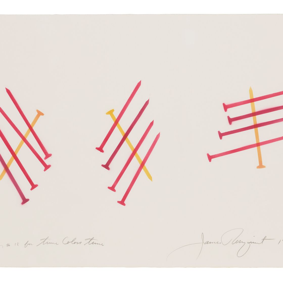 James Rosenquist — Рисунок №18 для Time Раскрашивает время