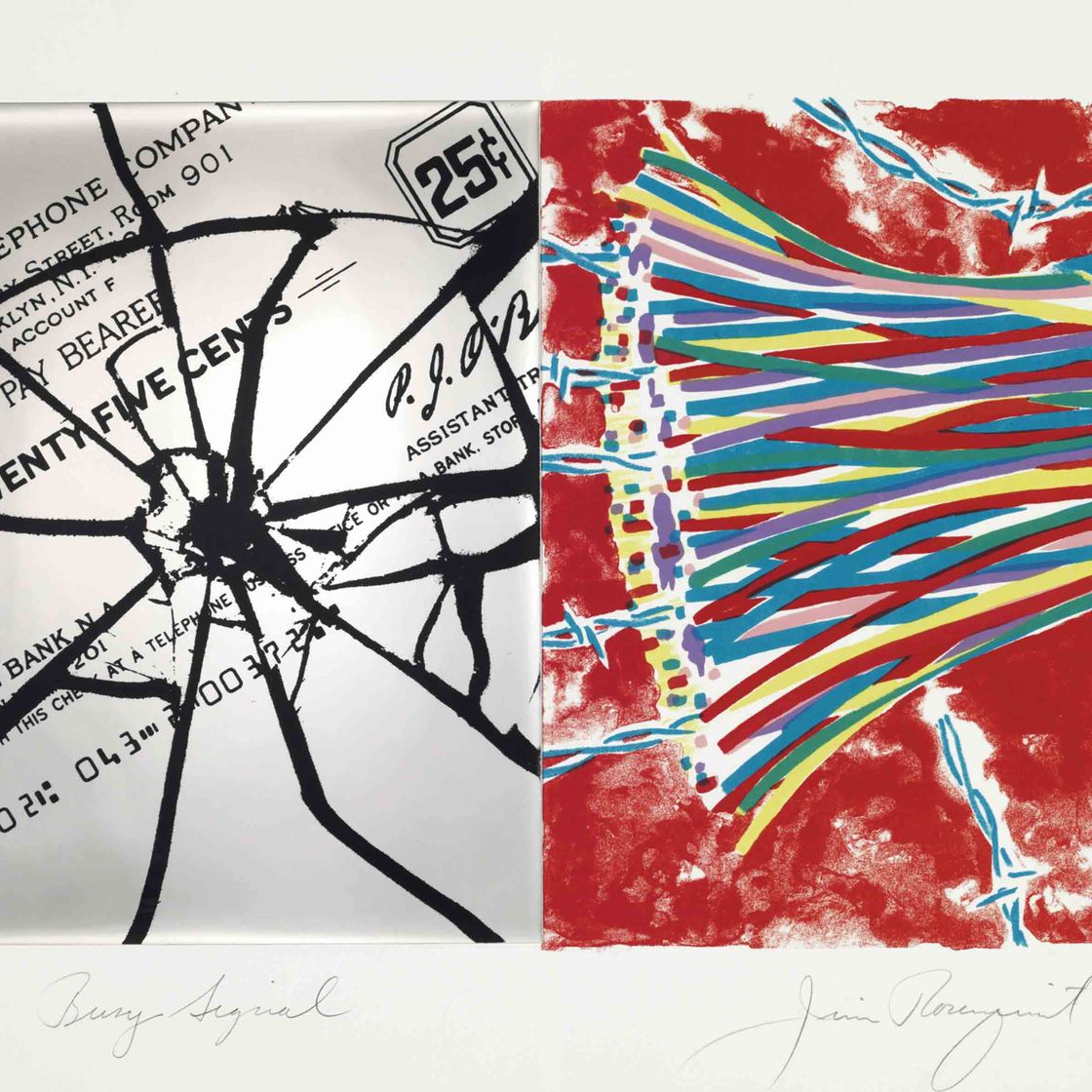 James Rosenquist — Четыре отпечатка