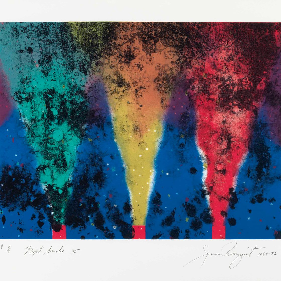 James Rosenquist — Ночной дым II