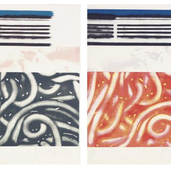 James Rosenquist — Лоб I и лоб II (Гленн 20-1)