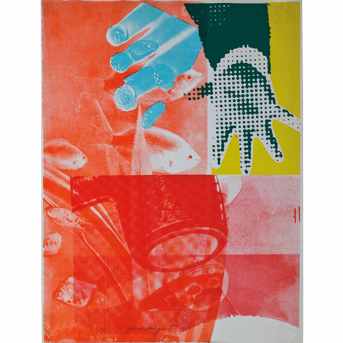 James Rosenquist — "Ради любви", от 11 поп-исполнителей, том III (G. 13)