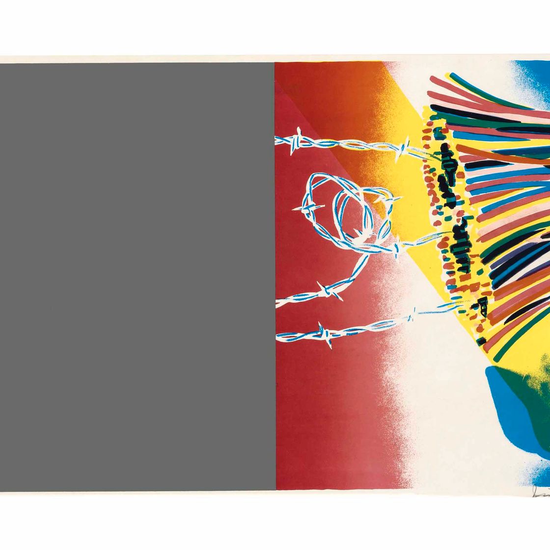 James Rosenquist — Шоры для лошадей (слева, справа)