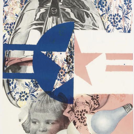 James Rosenquist — F-111 (плакат галереи Кастелли) (не в Гленне)