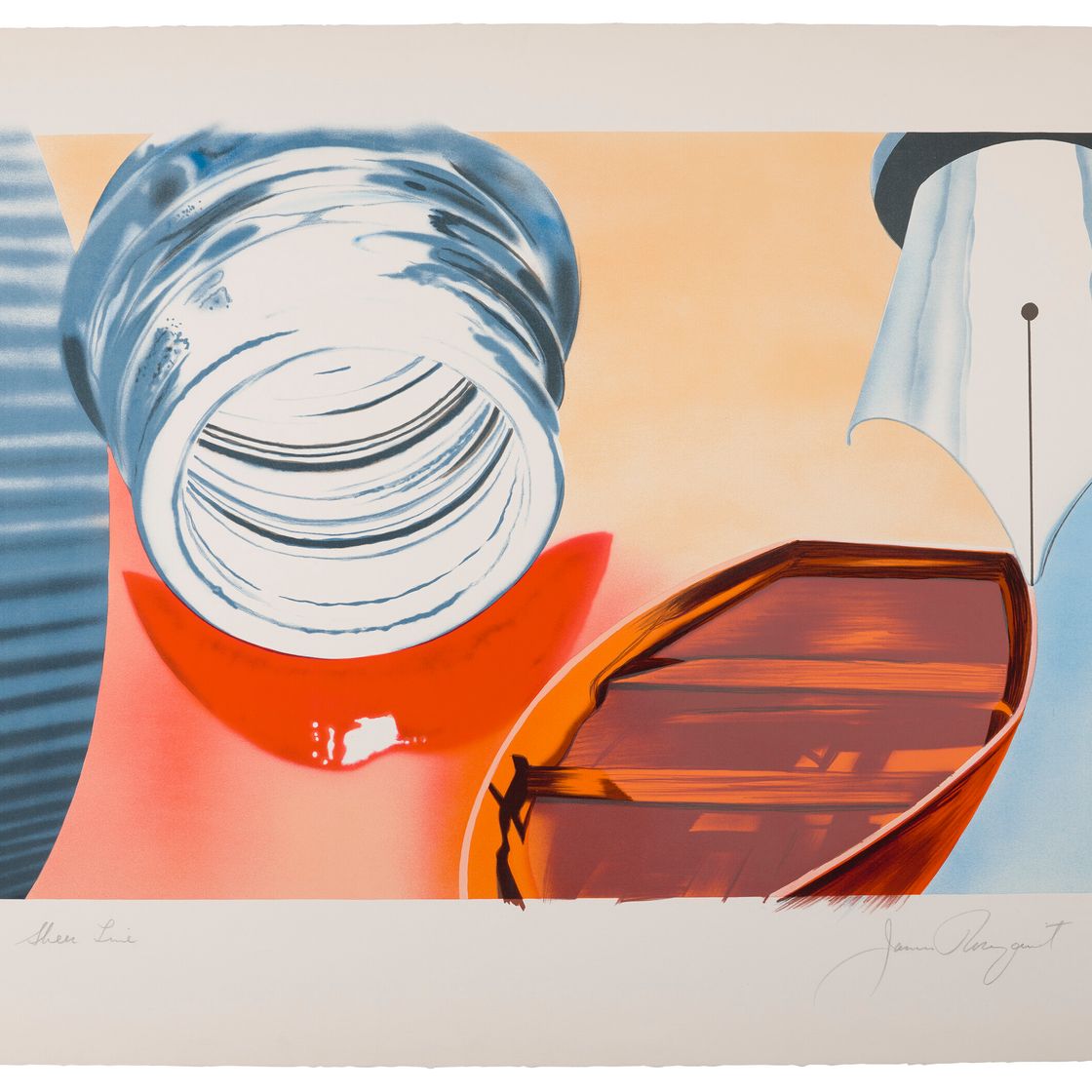 James Rosenquist — Прозрачная линия