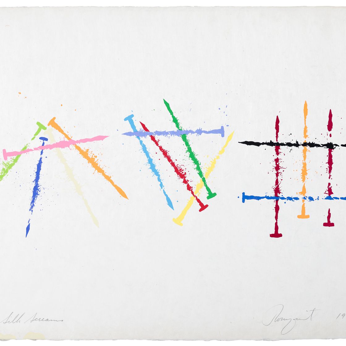 James Rosenquist — Шелк кричит