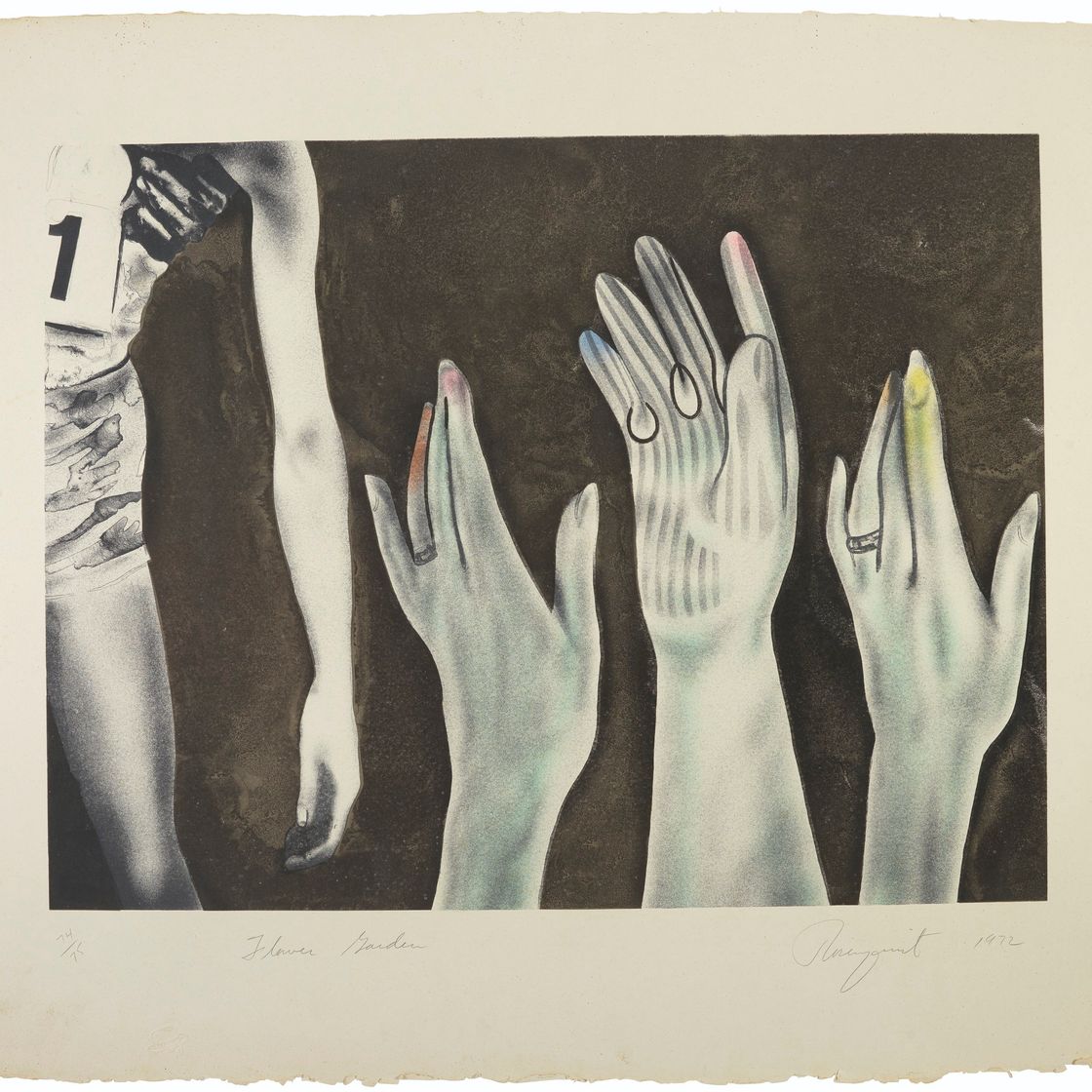 James Rosenquist — Цветочный сад
