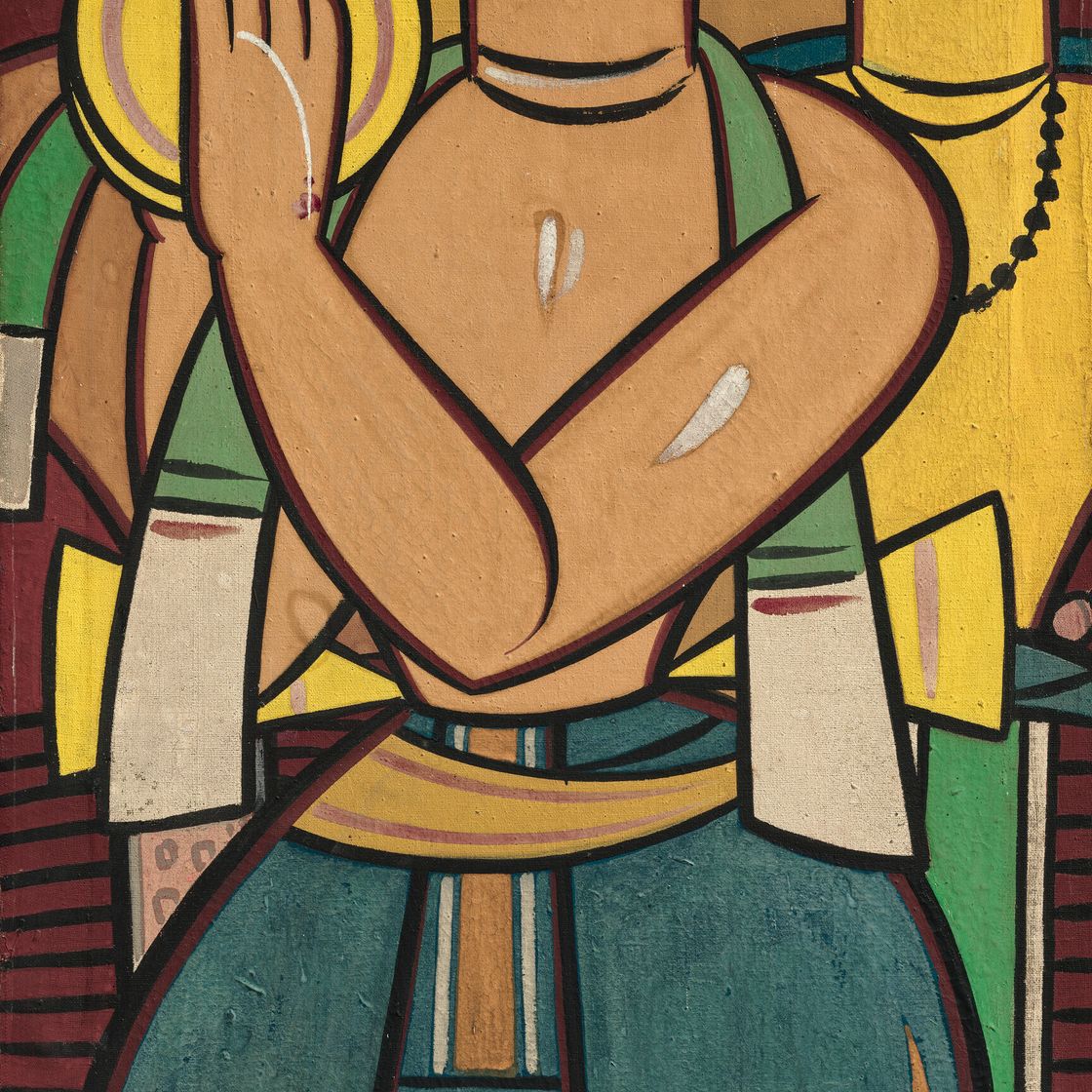 Jamini Roy — Без названия (Киртан)