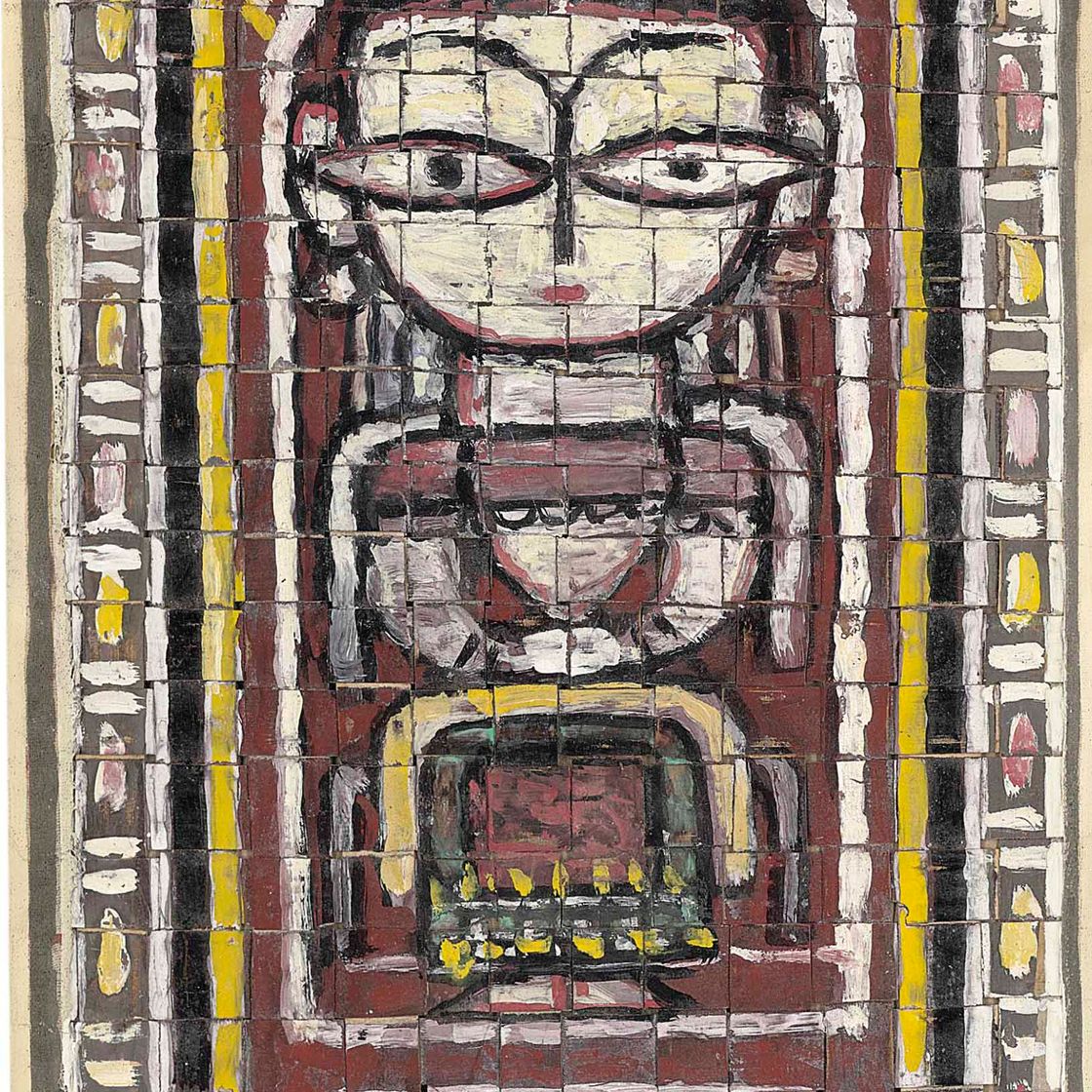 Jamini Roy — Без названия (Благовещение)