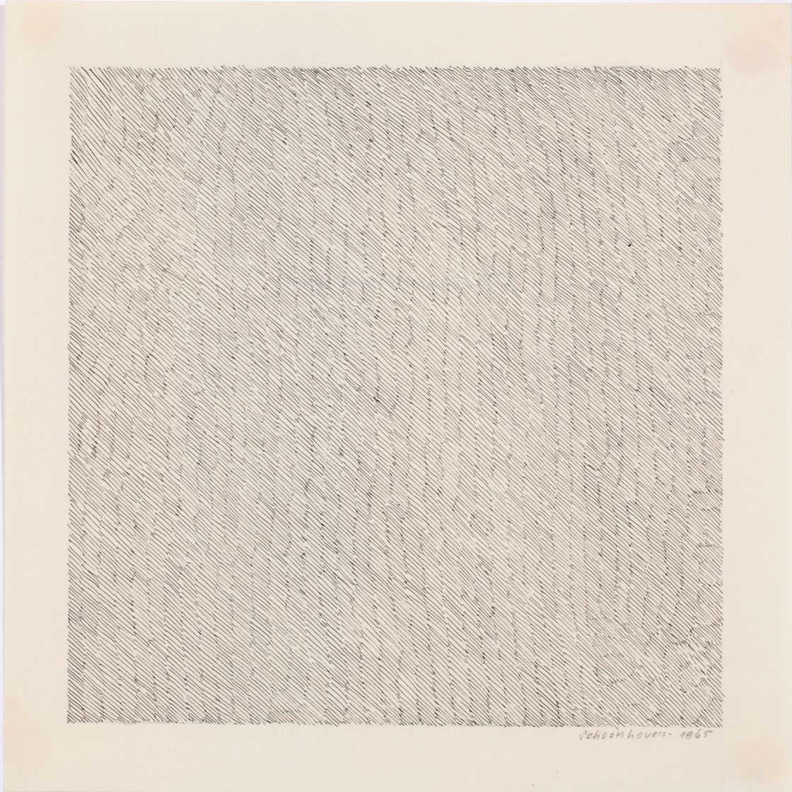 Jan Schoonhoven — Без названия, изображение 2