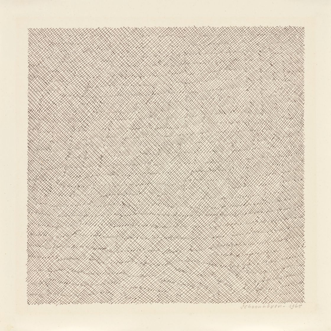 Jan Schoonhoven — Без названия