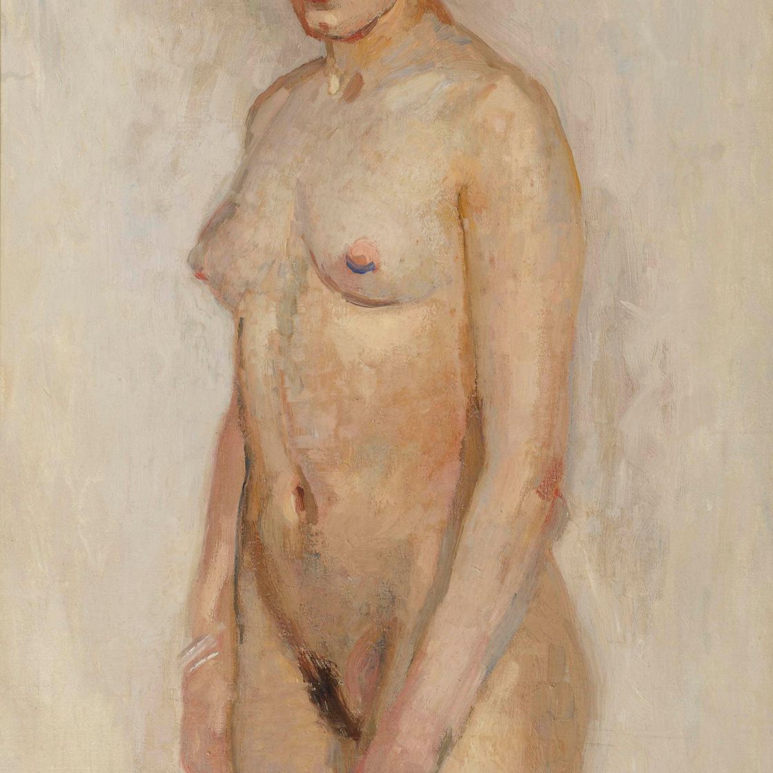Jan Sluijters — Берта в желтом шарфе