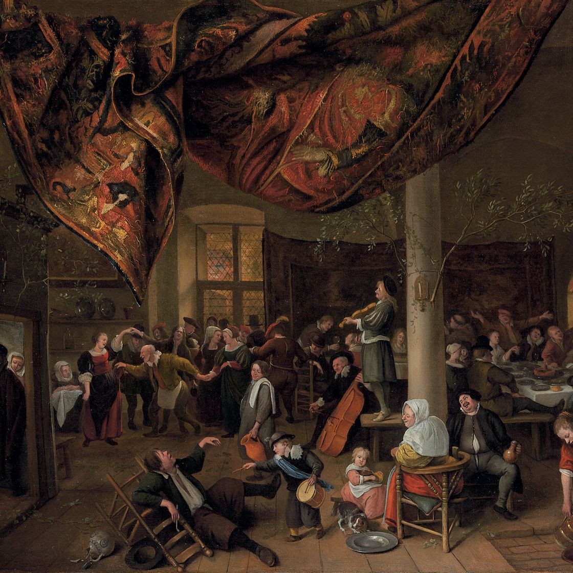 Jan Steen — Деревенская свадьба