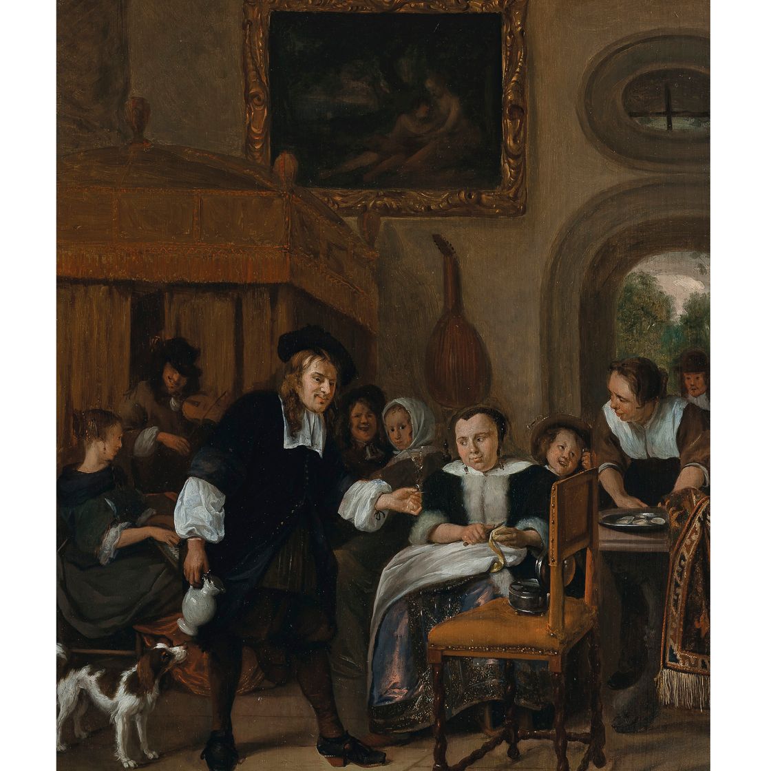 Jan Steen — Бокал вина