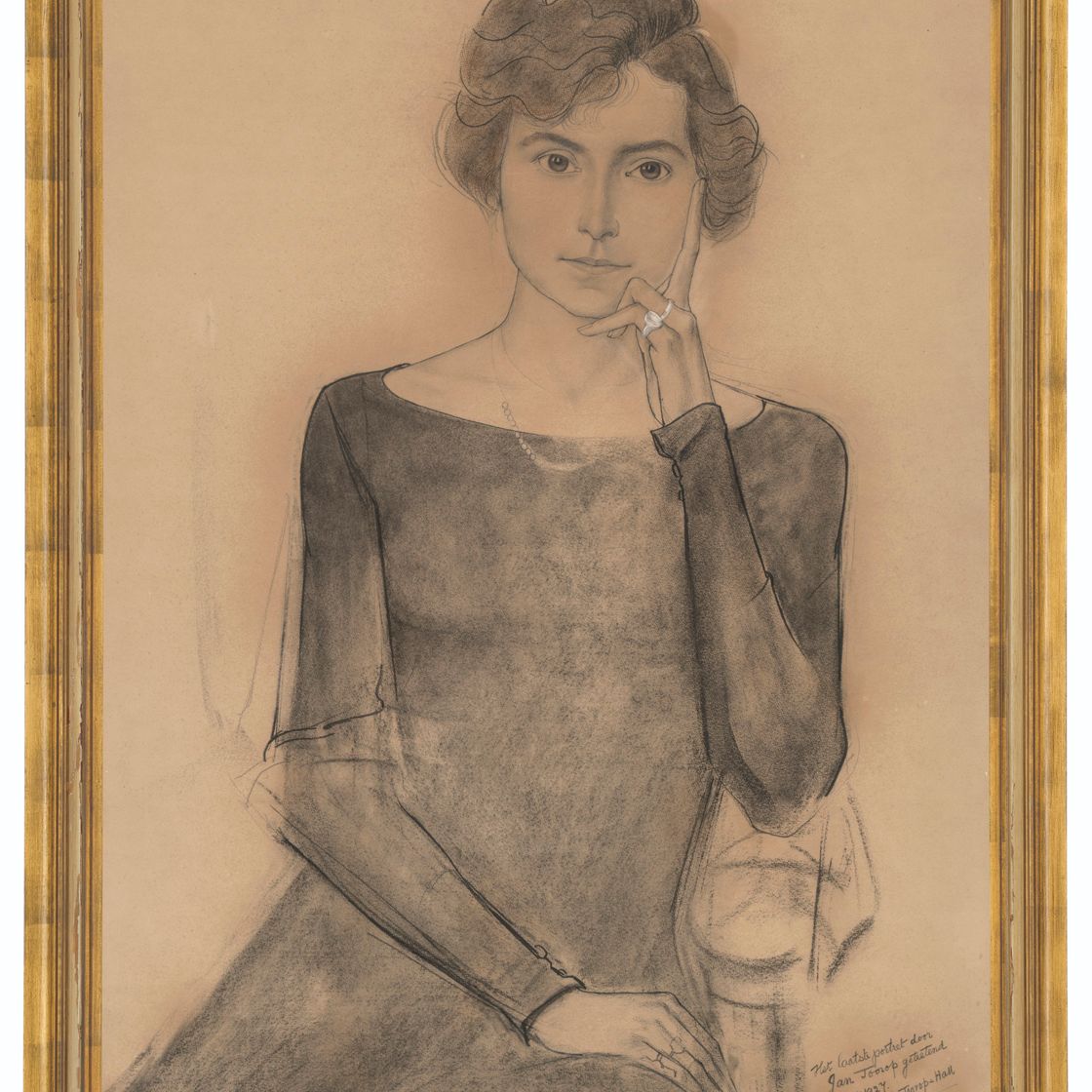 Jan Toorop — Портрет Элизабет Ле Брюн, изображение 2
