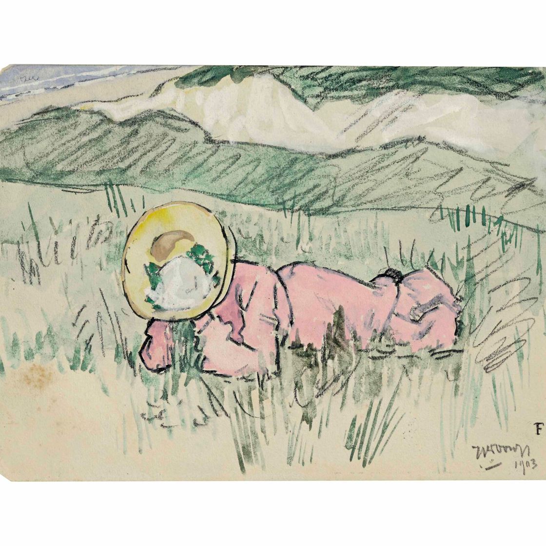 Jan Toorop — В дюнах