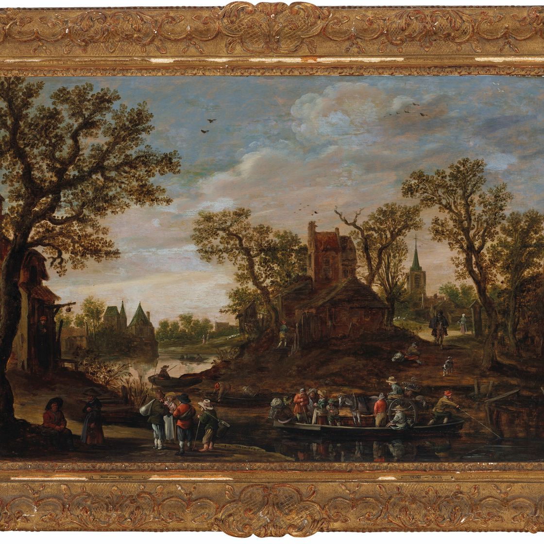 Jan van Goyen — Паром, изображение 2