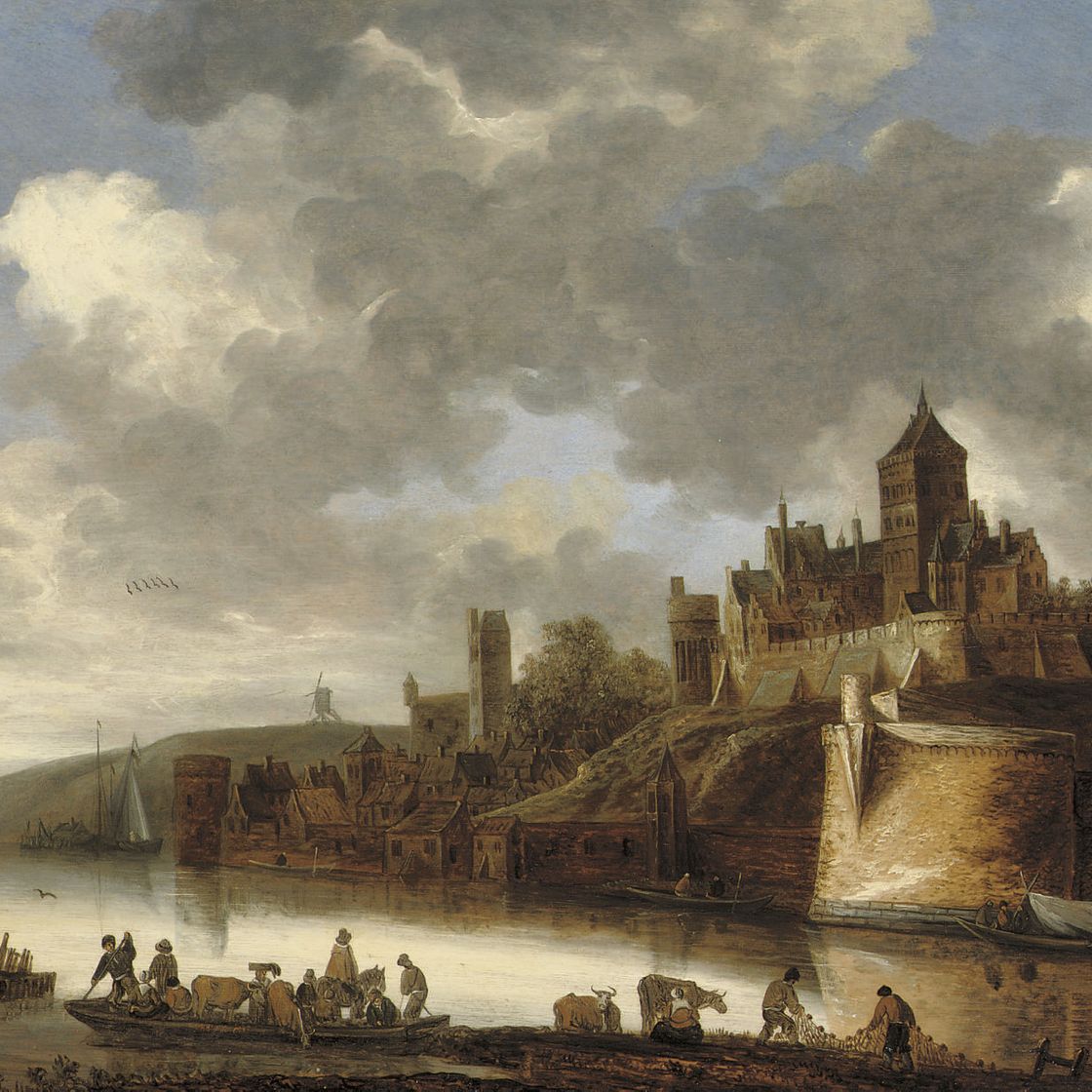 Jan van Goyen — Вид на Неймеген с "Хет Валькхоф"