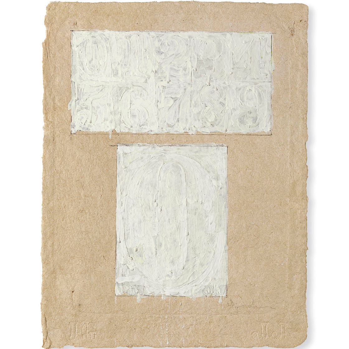 Jasper Johns — 0-9