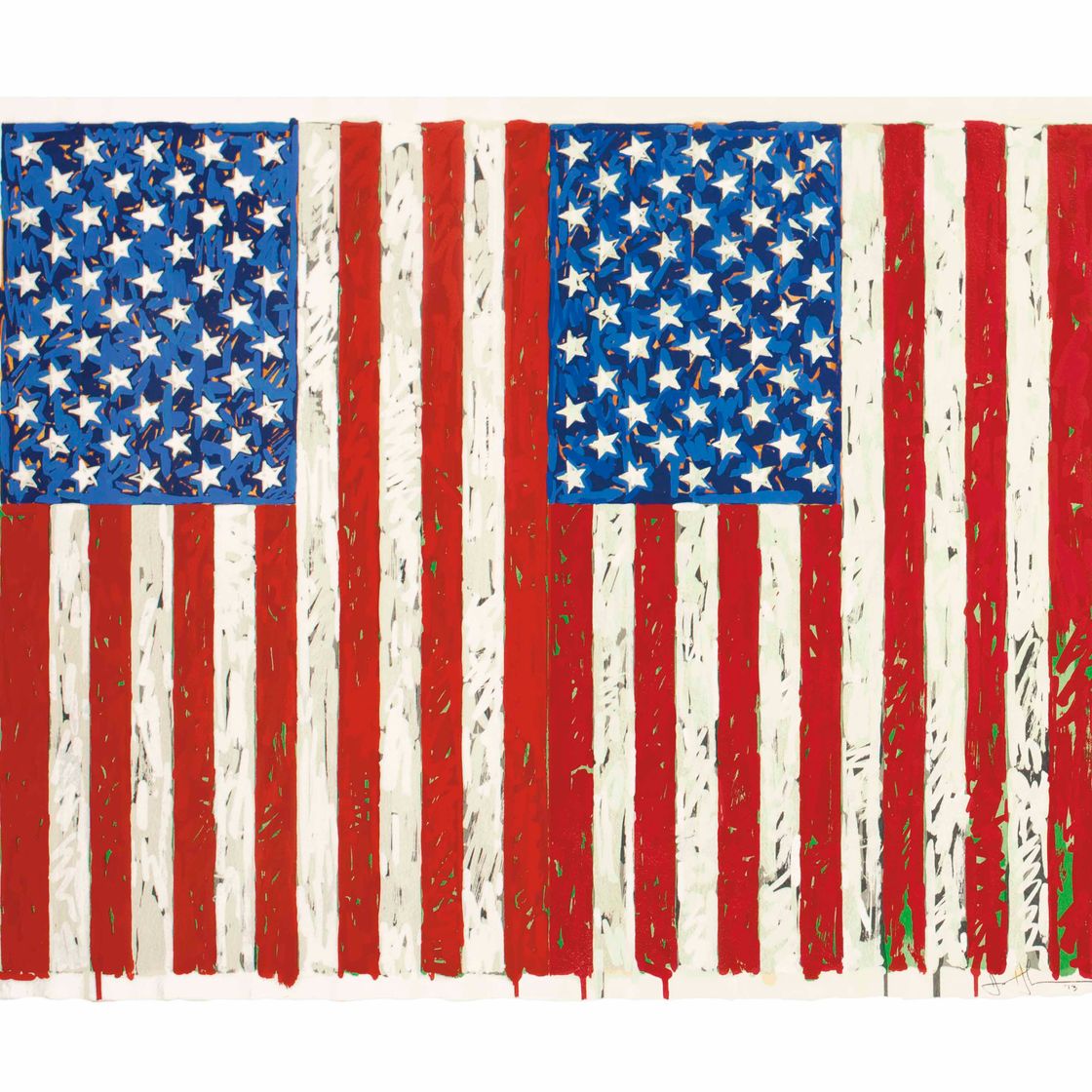 Jasper Johns — Флаги, которые я