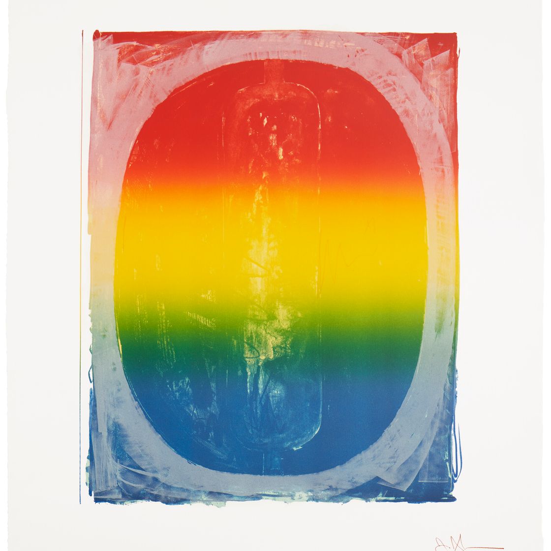 Jasper Johns — Серия цветных цифр, изображение 2