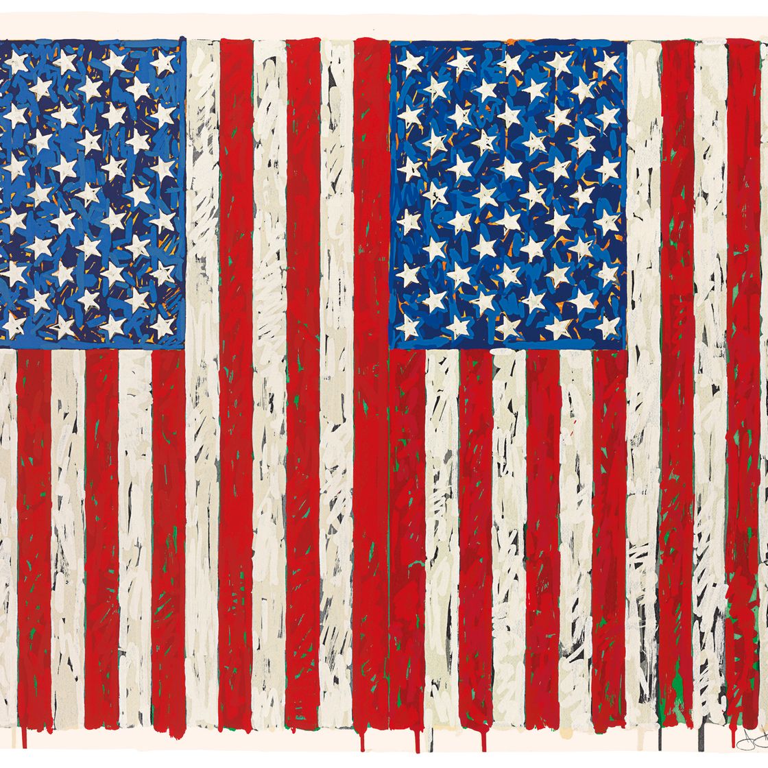 Jasper Johns — Флаги, которые я