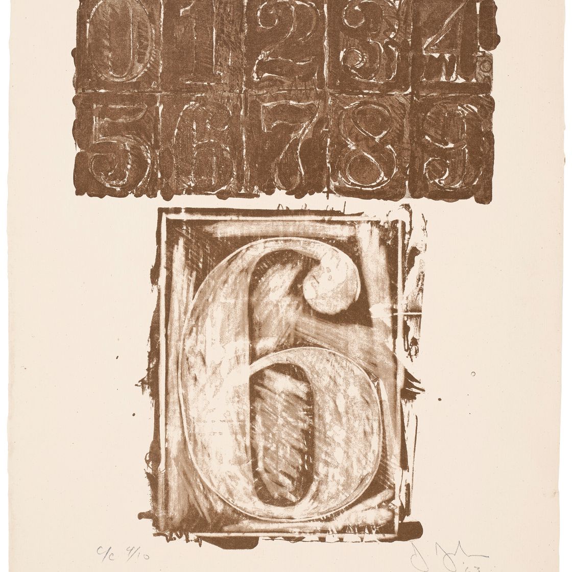 Jasper Johns — 0-9, изображение 8