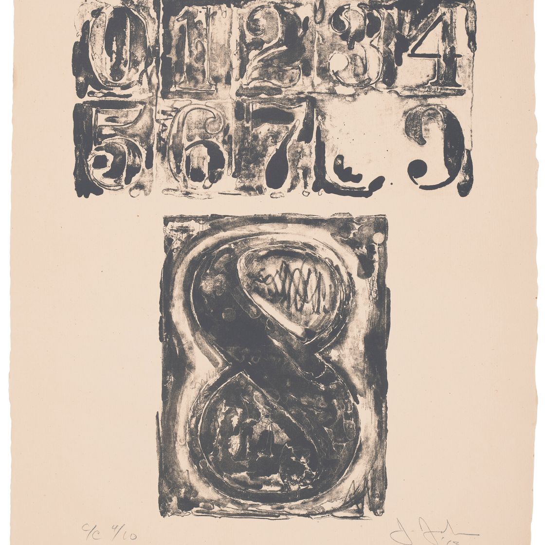 Jasper Johns — 0-9, изображение 10